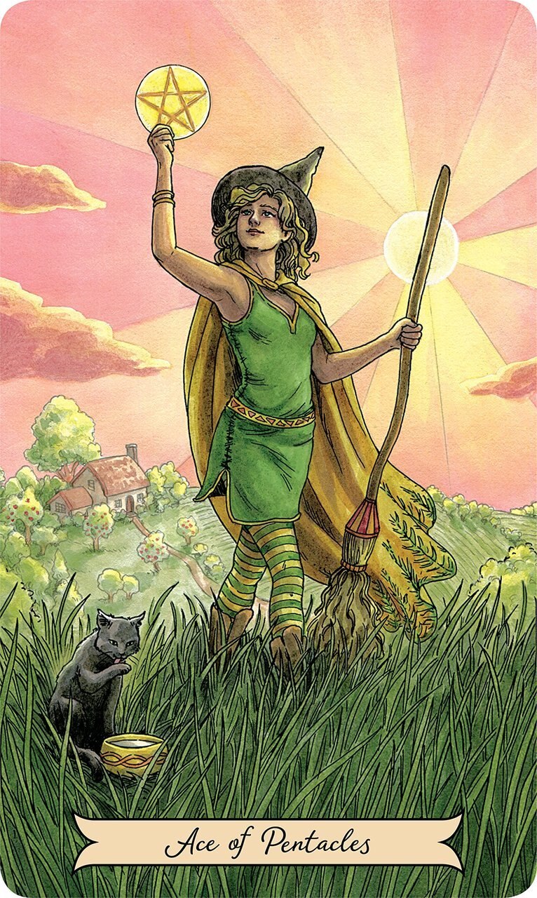 Everyday Witch Tarot by Deborah Blake & Elisabeth Alba