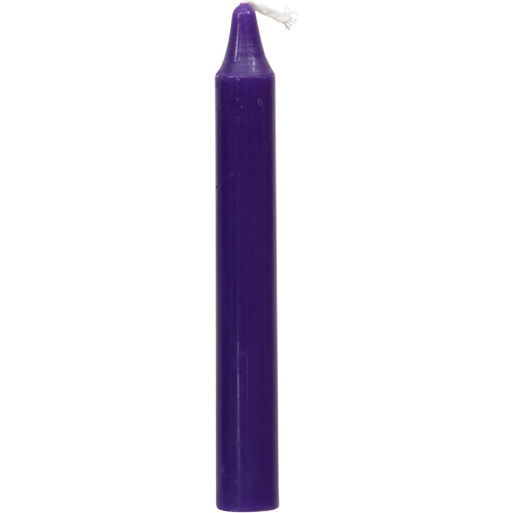 4" Chime Candle Purple (5 Pack)