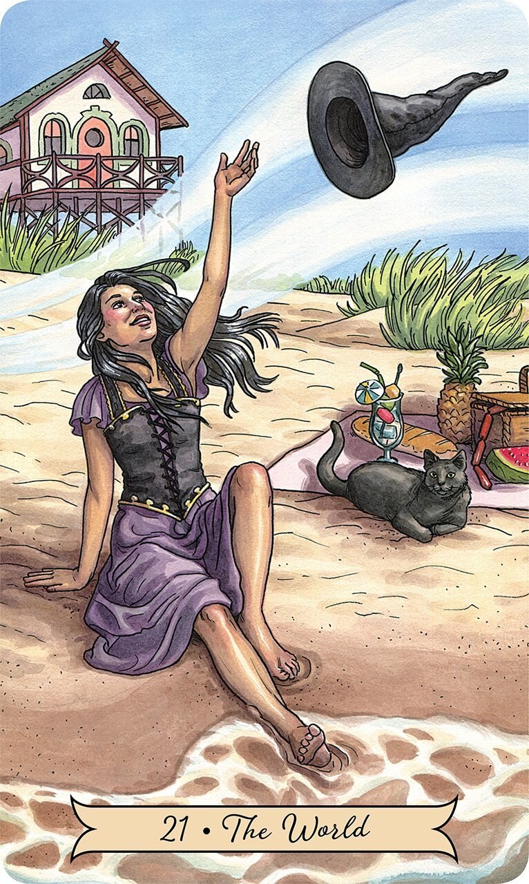 Everyday Witch Tarot by Deborah Blake & Elisabeth Alba