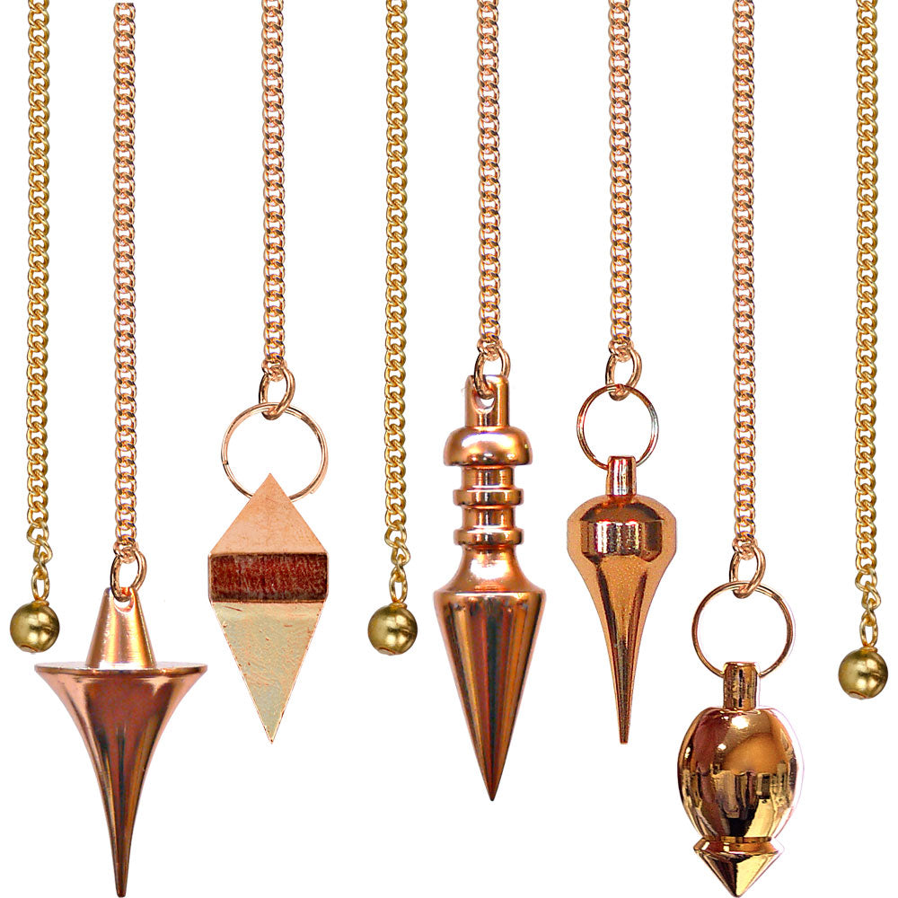 Copper Pendulum (Assorted Shapes)