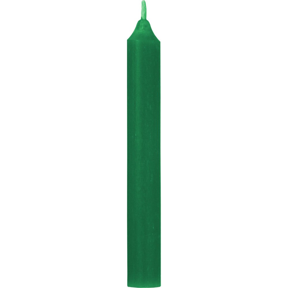 4" Chime Candle Green (5 Pack)