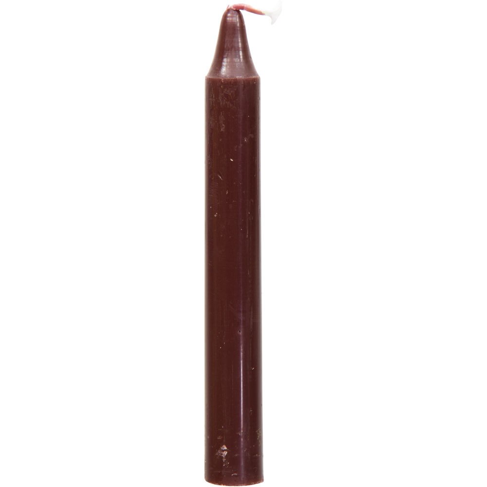 4" Chime Candle Brown (5 Pack)