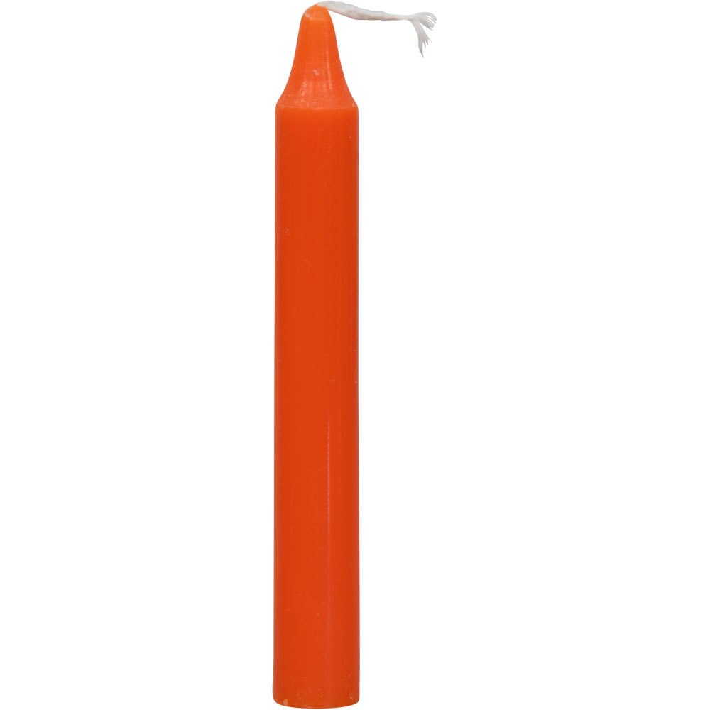 4" Chime Candle Orange (5 Pack)