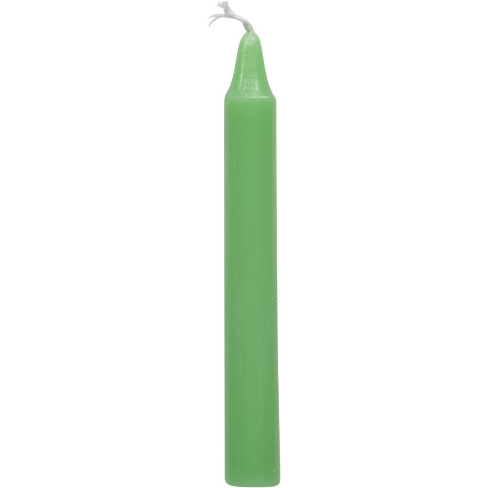 4" Chime Candle Light Green (5 Pack)